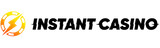 Instant casino logo black